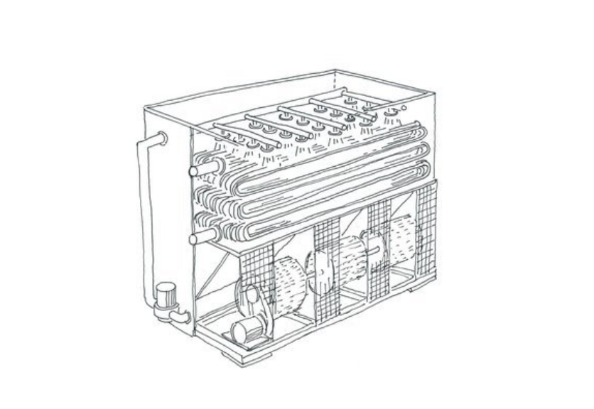 CFR C Evaporative condenser drawing